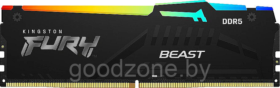 Оперативная память Kingston FURY Beast RGB 8ГБ DDR5 5600 МГц KF556C40BBA-8 - фото 1 - id-p225908164