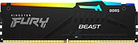 Оперативная память Kingston FURY Beast RGB 32ГБ DDR5 5200 МГц KF552C40BBA-32