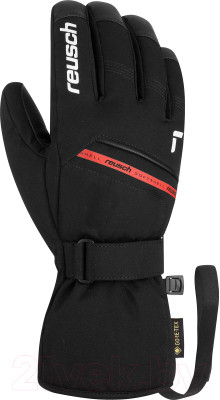 Перчатки лыжные Reusch Morris Gore-Tex / 6201375-7745 (р-р 9, Black/White/Fire Red) - фото 1 - id-p225856656