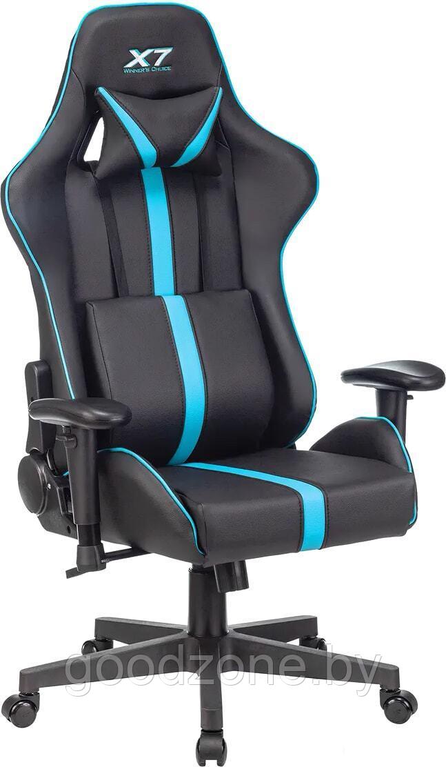 Кресло A4Tech X7 GG-1200 (черный/бирюзовый) - фото 1 - id-p225907217