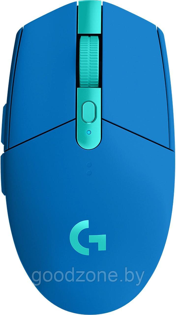 Игровая мышь Logitech G305 Lightspeed (синий) - фото 1 - id-p225905057