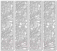 Декор настенный Arthata Цветы 80x90-V / 028-4