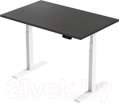 Письменный стол Smartstol Slim 120x80x1.8 (белый/венге 138) - фото 1 - id-p225838659