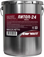 Смазка техническая Favorit Литол-24 Люкс Metal / 54006 (18кг)