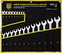 Набор ключей BERGER Комбинированных 6-32мм / BG1146 (21 предмет, в матерчатом чехле)