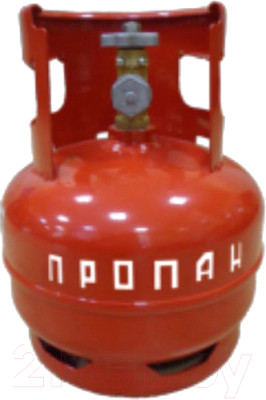 Газовый баллон бытовой Novogas НЗ 74.00.00-05 (5л, с ВБ-2) - фото 1 - id-p225893208