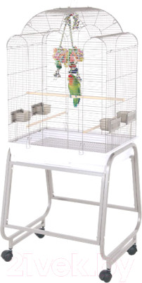 Клетка для птиц MONTANA Memphis I / K36116 (светло-серый) - фото 1 - id-p225842681