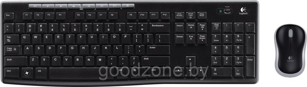 Мышь + клавиатура Logitech Wireless Combo MK270 - фото 1 - id-p225909136