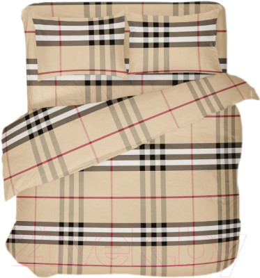 Комплект постельного белья Samsara Клетка Burberry 220-12 - фото 1 - id-p225880809