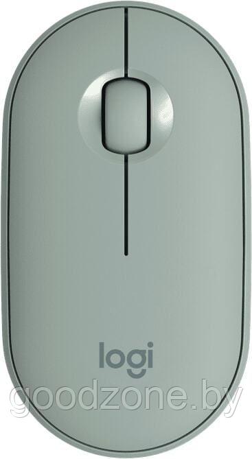 Мышь Logitech M350 Pebble (эвкалипт)