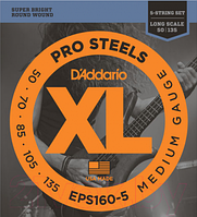 Струны для бас-гитары D'Addario EPS-160-5