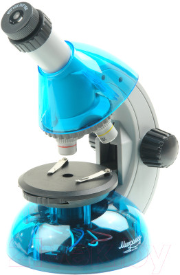 Микроскоп оптический Микромед Атом 40x-640x / 27388 (лазурь) - фото 1 - id-p225876839