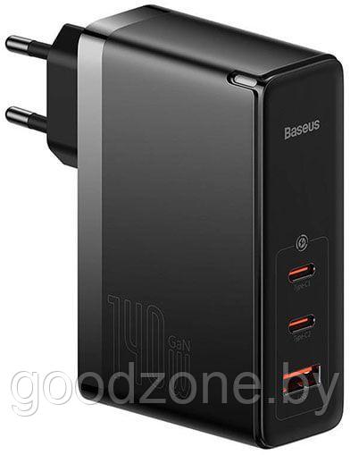 Сетевое зарядное Baseus GaN5 Pro Fast Charger 2C+U 140W EU (черный) - фото 1 - id-p225910964