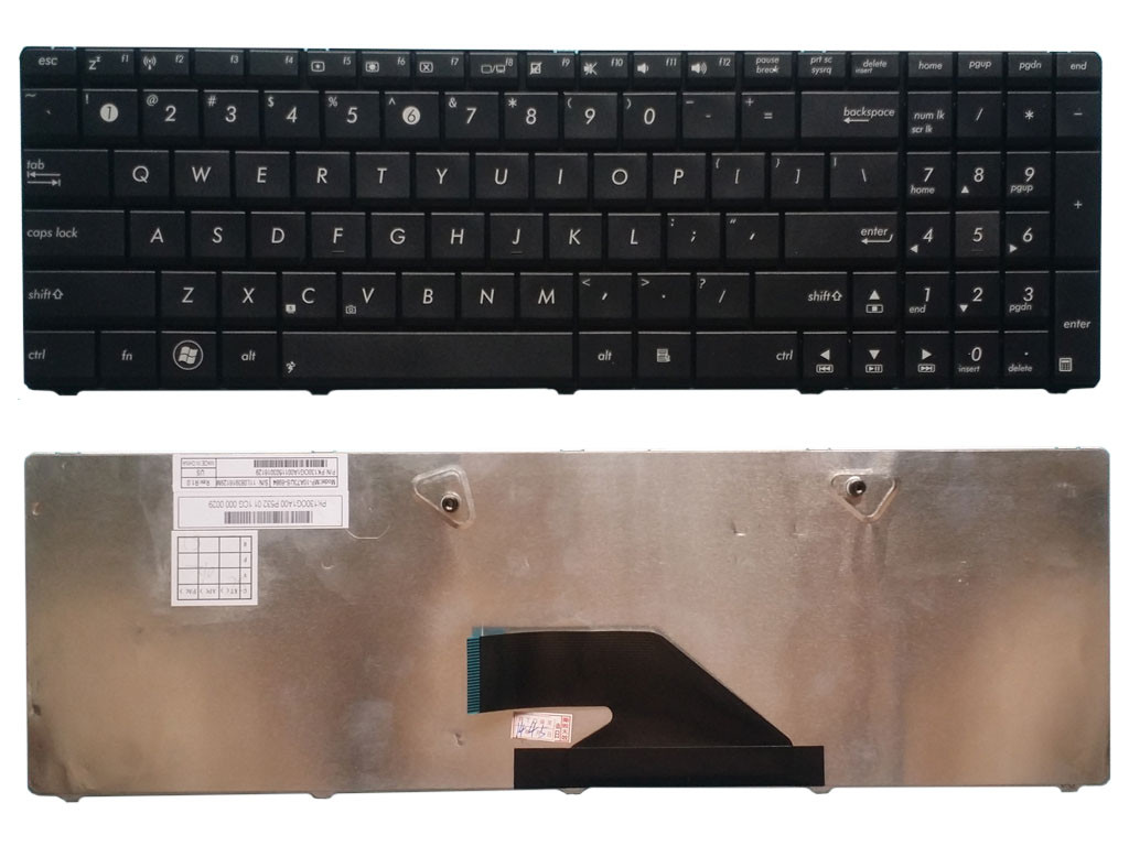 Клавиатура ноутбука ASUS A75