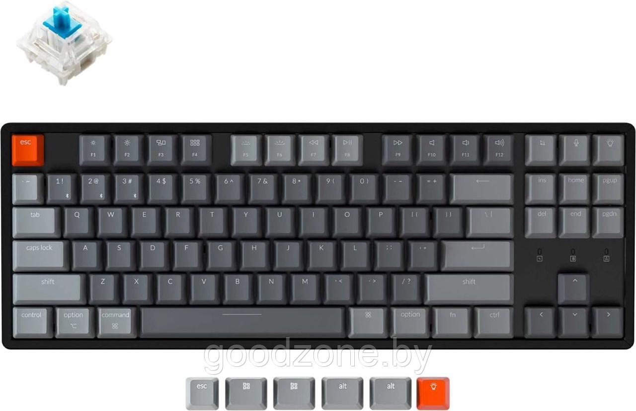 Клавиатура Keychron K8 RGB K8-J2-RU (Gateron G Pro Blue) - фото 1 - id-p225912263