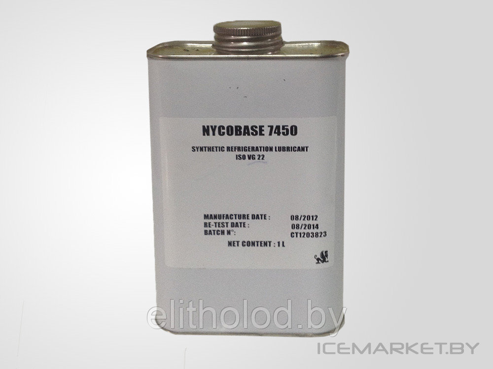 NYCO Масло компрессорное Nycobase 7450 VG 22 1л