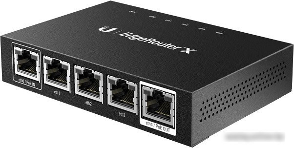 Маршрутизатор Ubiquiti EdgeRouter X [ER-X] - фото 1 - id-p225885226