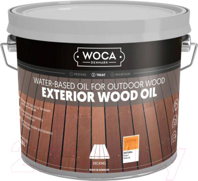 Масло для древесины Woca Exterior Wood Oil (2.5л, черный) - фото 1 - id-p225852751