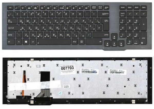 Купить клавиатуру для ноутбука Asus G75VM-91137V в Минске