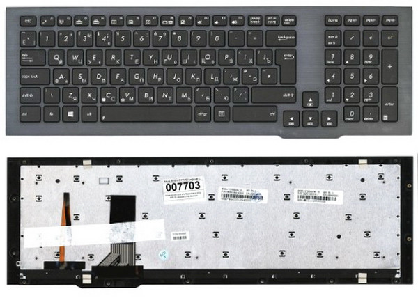 Купить клавиатуру для ноутбука Asus G75V в Минске