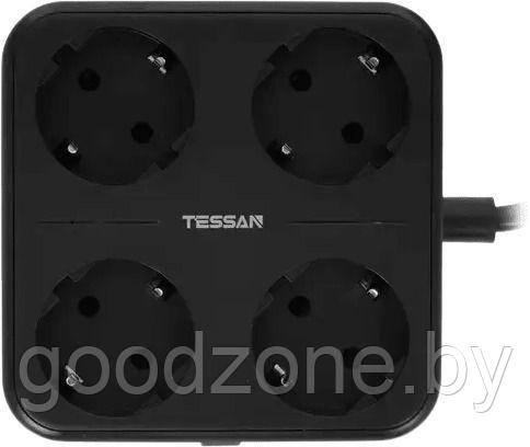 Сетевой фильтр Tessan TS-302 (черный) - фото 1 - id-p225909174