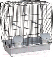 Клетка для птиц Voltrega 001641N (черный/серый)