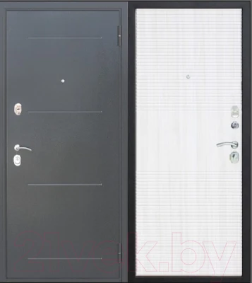 Входная дверь Гарда Муар 10мм Белый ясень (86x205, правая) - фото 1 - id-p225887256
