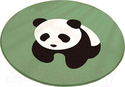 Коврик Mio Tesoro Panda 2.0 C0015273B 100х100 (зеленый) - фото 1 - id-p225879893