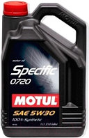 Моторное масло Motul Specific 0720 5W30 / 102209 (5л)