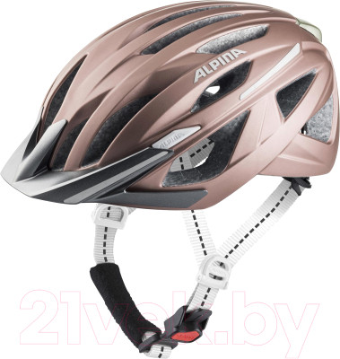 Защитный шлем Alpina Sports Haga Rose Matt / A9742-50 (р-р 51-56) - фото 1 - id-p225848733