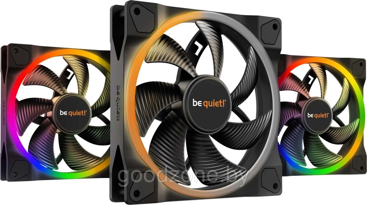 Набор вентиляторов be quiet! Light Wings 140mm PWM high-speed Triple Pack BL079 - фото 1 - id-p225912296