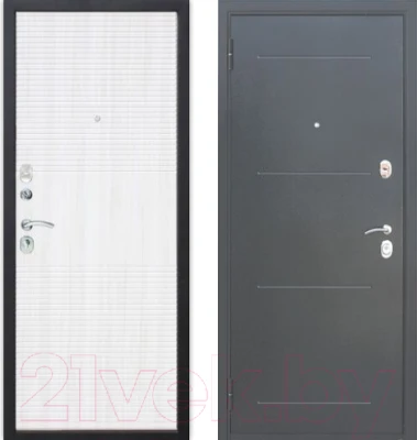 Входная дверь Гарда Муар 10мм Белый ясень (86x205, левая) - фото 1 - id-p225887271