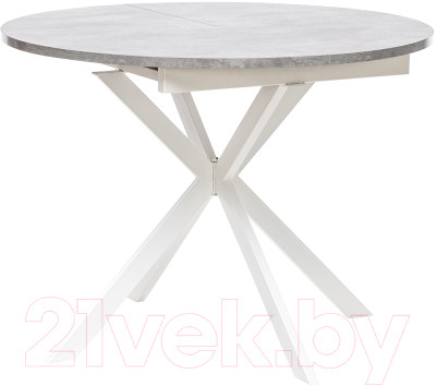 Обеденный стол Импэкс Leset Капри (цемент/белый) - фото 1 - id-p225841651