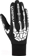 Перчатки лыжные Reusch Ashton Touch-Tec Junior / 6165168-9023 (р-р 6.5, Black/White X-Ray Inch)