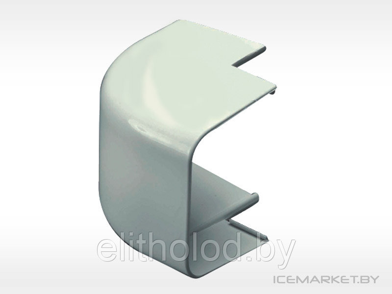Niccons Угол пластиковый наружный 90° (125х75мм)