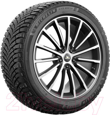 Зимняя шина Michelin X-Ice North 4 205/65R16 99T (шипы) - фото 1 - id-p225888271