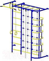 Детский спортивный комплекс Пионер С5С (синий/желтый)