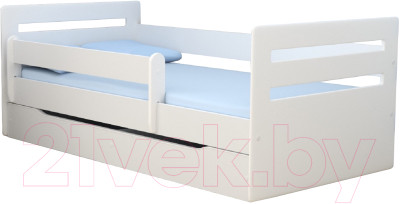 Кровать-тахта детская Мебель детям Мода 80x160 М-80 (белый) - фото 1 - id-p225897765