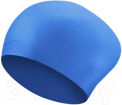 Шапочка для плавания Nike Long Hair Silicone NESSA198460 (голубой) - фото 1 - id-p225882921