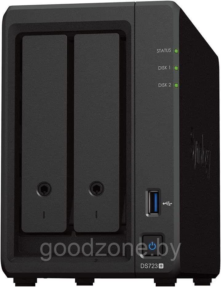 Сетевой накопитель Synology DiskStation DS723+ - фото 1 - id-p225905790