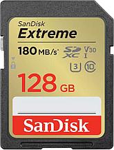 Карта памяти SanDisk Extreme SDXC SDSDXVA-128G-GNCIN 128GB