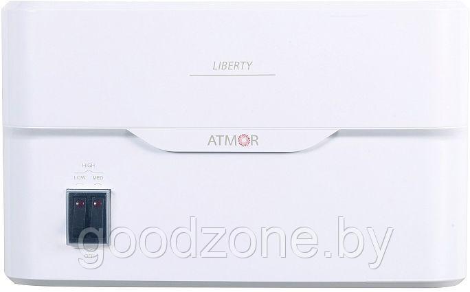 Проточный электрический водонагреватель кран+душ Atmor Liberty 5 кВт Combi - фото 1 - id-p225903062