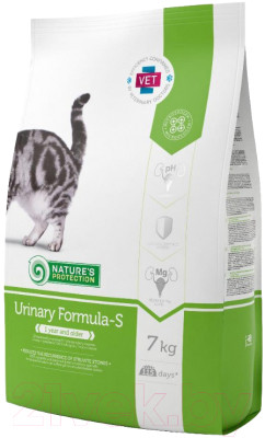 Сухой корм для кошек Nature's Protection Urinary Formula-S Poultry / NPS45771 (7кг) - фото 1 - id-p225864940