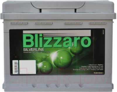 Автомобильный аккумулятор Blizzaro Silverline R+ / LB2 060 049 013 (60 А/ч) - фото 1 - id-p225857781