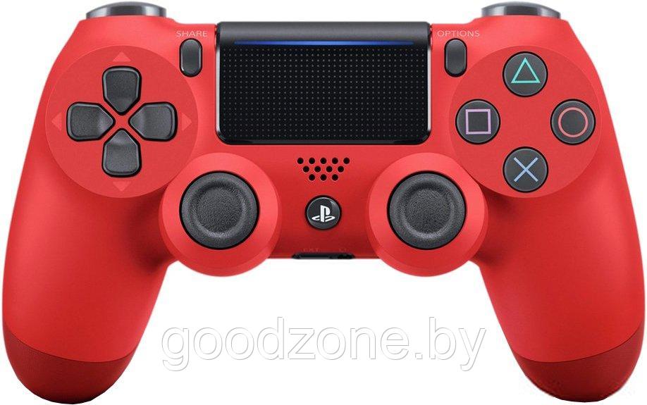 Геймпад Sony DualShock 4 v2 (красный) [CUH-ZCT2E] - фото 1 - id-p225908339