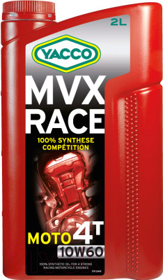 Моторное масло Yacco MVX Race 4T 10W60 (2л) - фото 1 - id-p225877997
