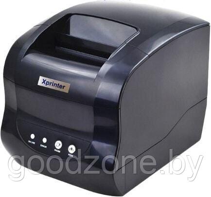 Термопринтер Xprinter XP-365B (черный) - фото 1 - id-p225906161