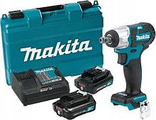 Гайковерт Makita TW160DWAE (с 2-мя АКБ, кейс)