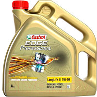 Моторное масло Castrol Edge Professional LongLife III 5W30 (4л)