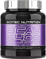 Аминокислоты BCAA Scitec Nutrition 6400 (375шт)